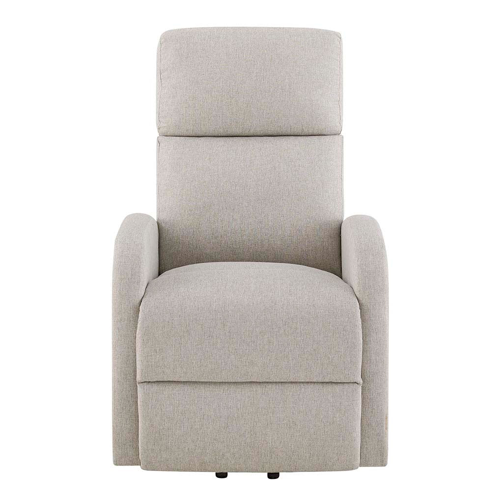 Barker Lift & Tilt Cream Recliner Chair (Dual Motor)