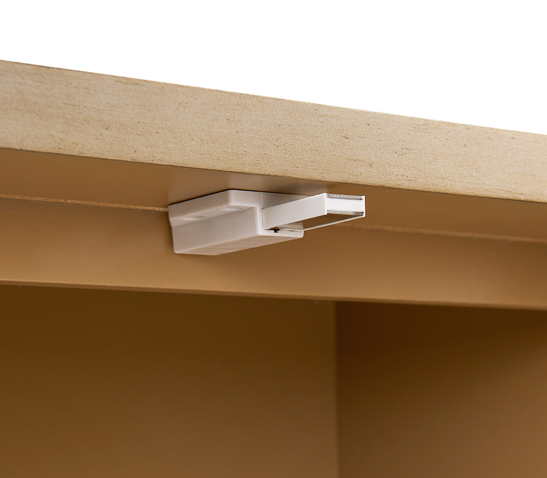 Frenso 2 Door Gold Geometric Chest