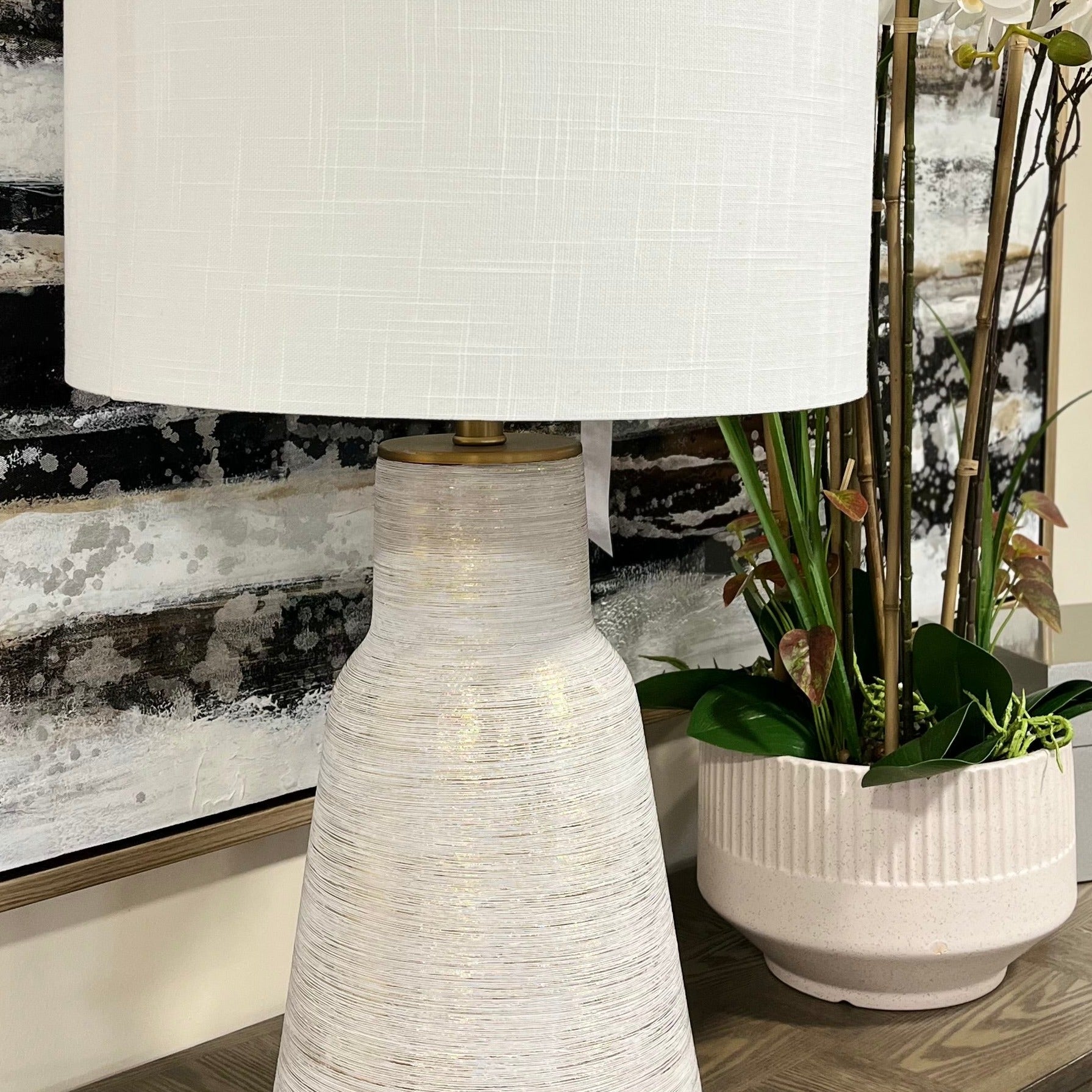 Freya Cream Table Lamp
