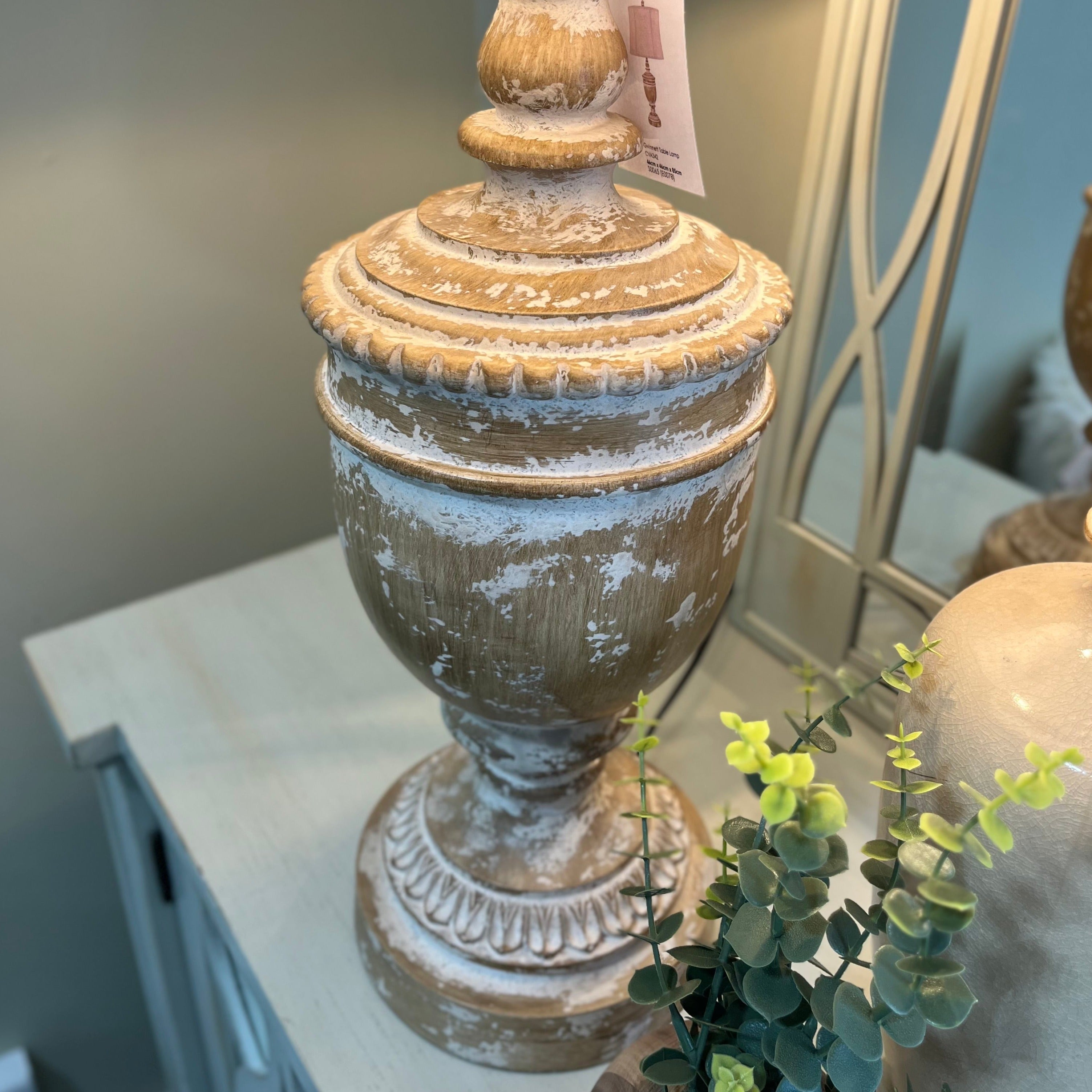 Gwinnett Antique Gold Table Lamp