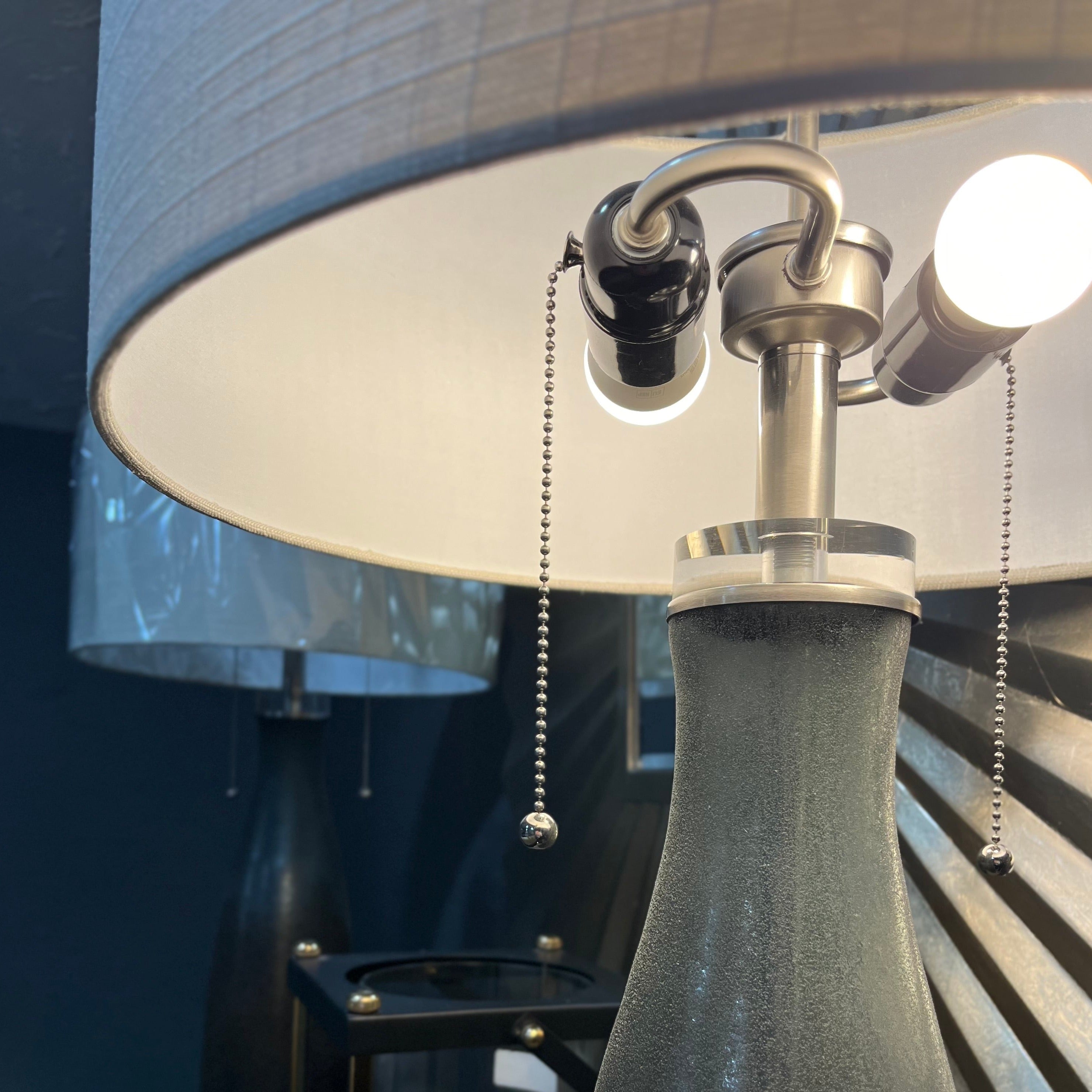 Oscar Brown White Table Lamp