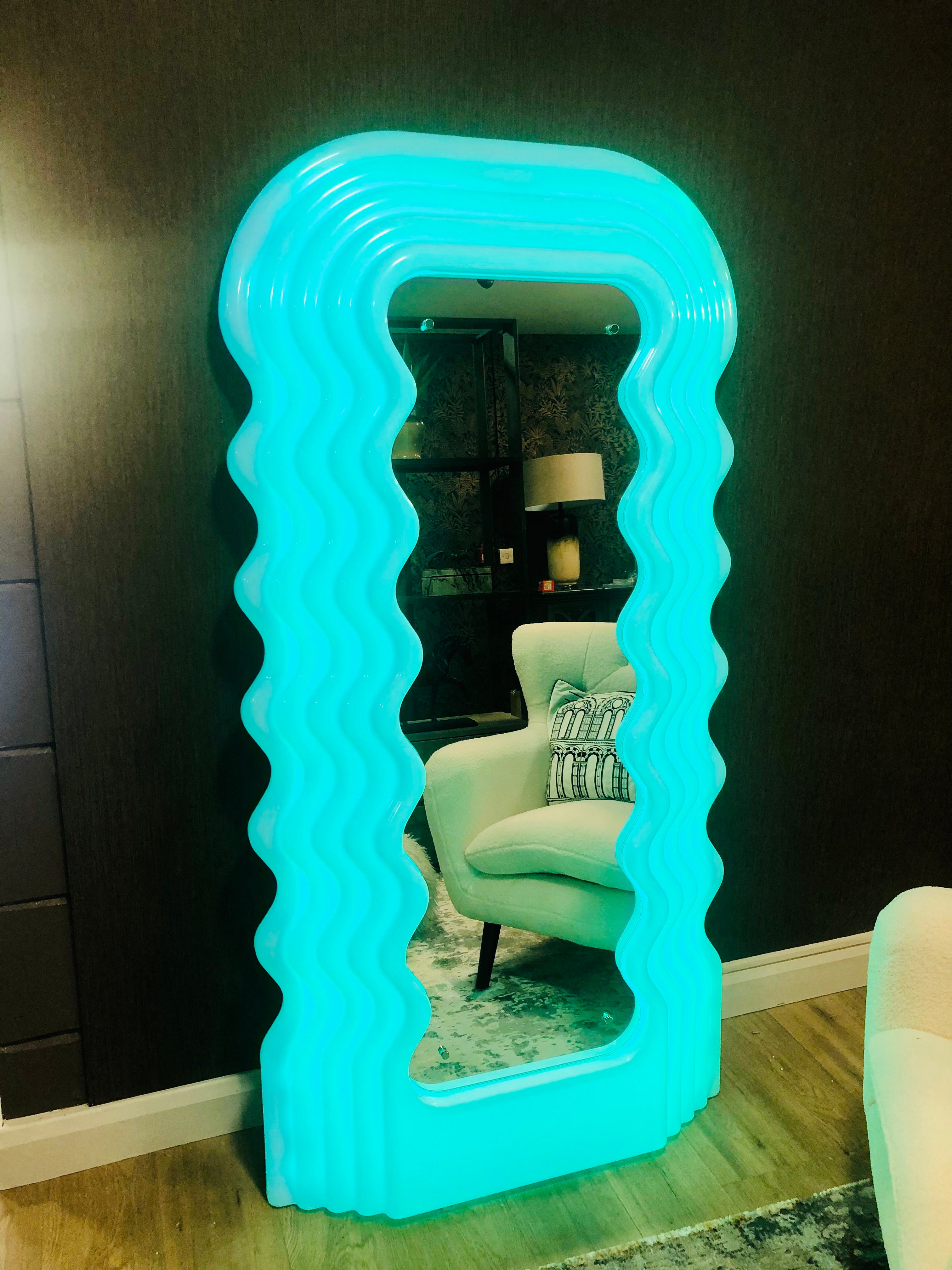 Colour Changing Ultra Wave Mirror - 7 Different Colour Options