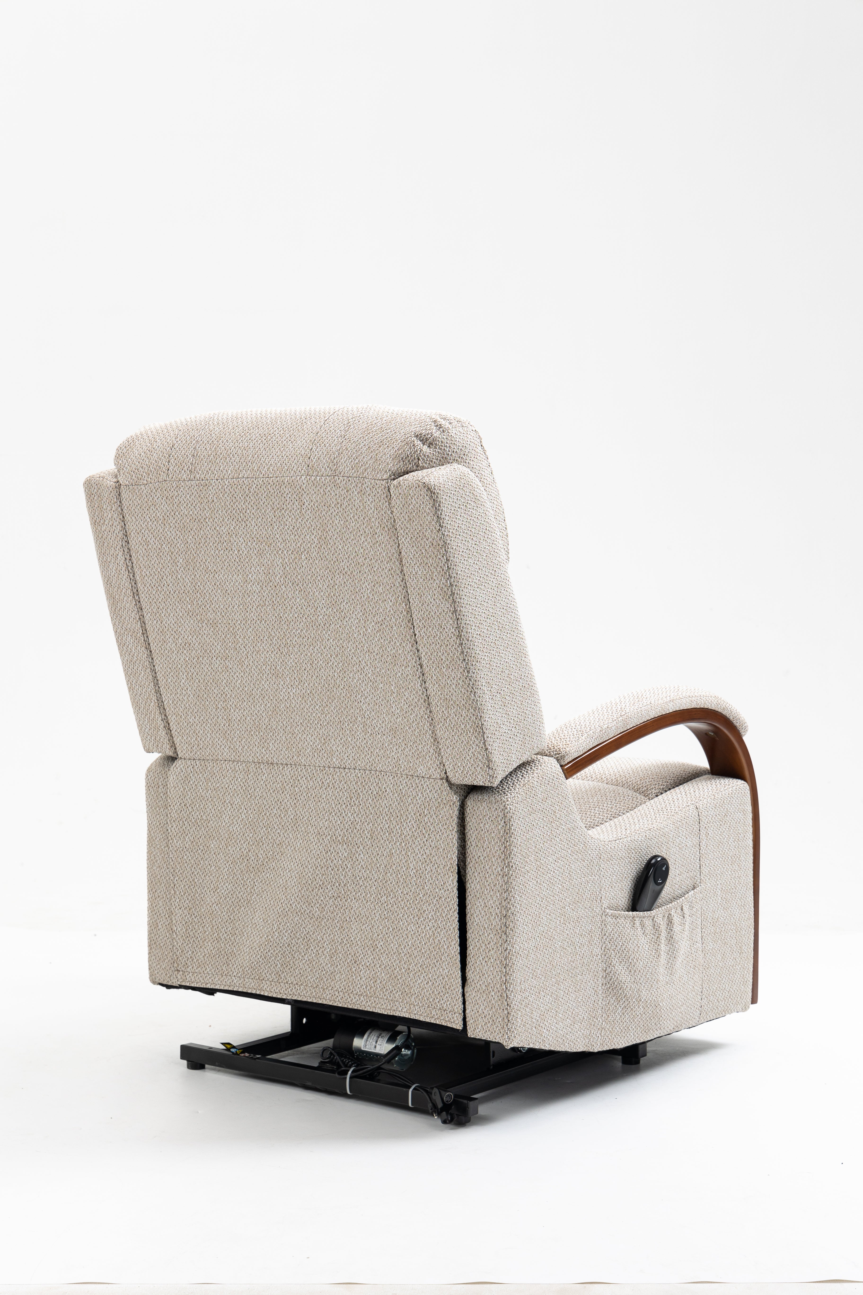 Westin Lift & Tilt Cream Recliner Chair Beige (Dual Motor)