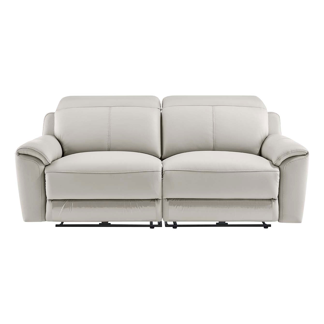 Madrid 3 Seater Electric Recliner - Light Grey