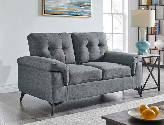 Ottawa Dark Grey 2 Seater Sofa