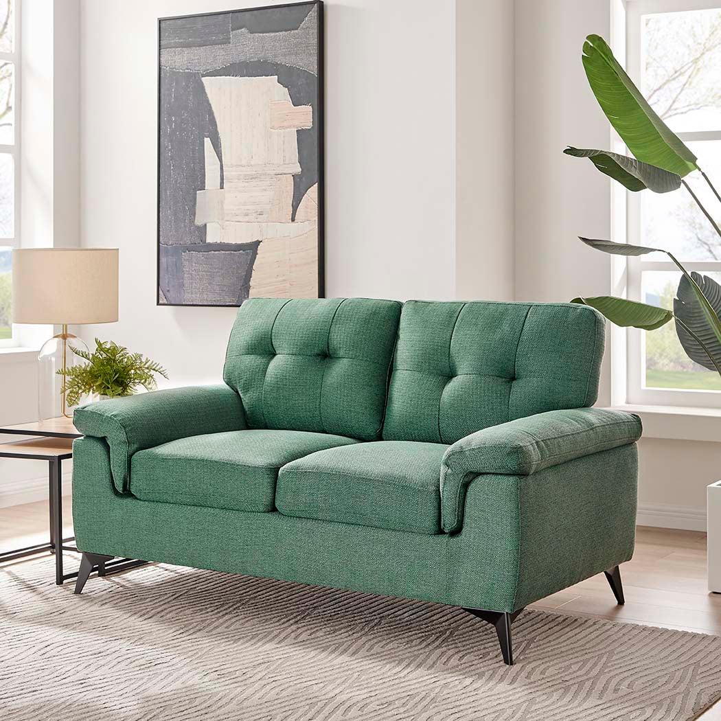 Ottawa Emerald Green 2 Seater Sofa