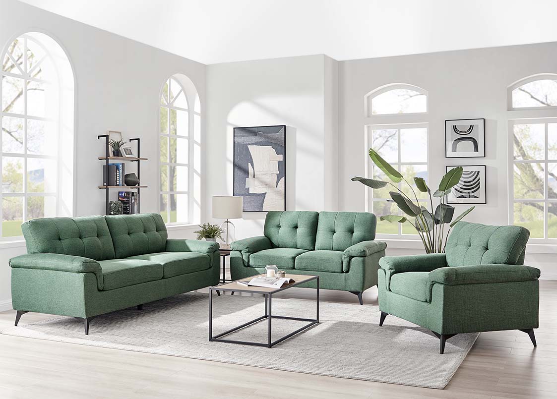 Ottawa Emerald Green 2 Seater Sofa