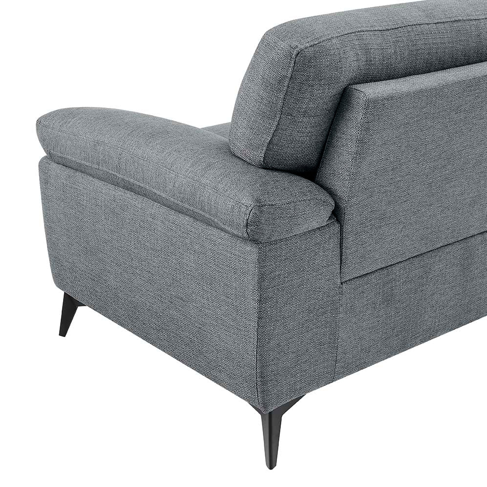 Ottawa Dark Grey 3 Seater Sofa