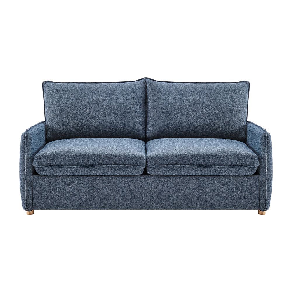 Eccles 3 Seater Sofa Bed in Denim Blue