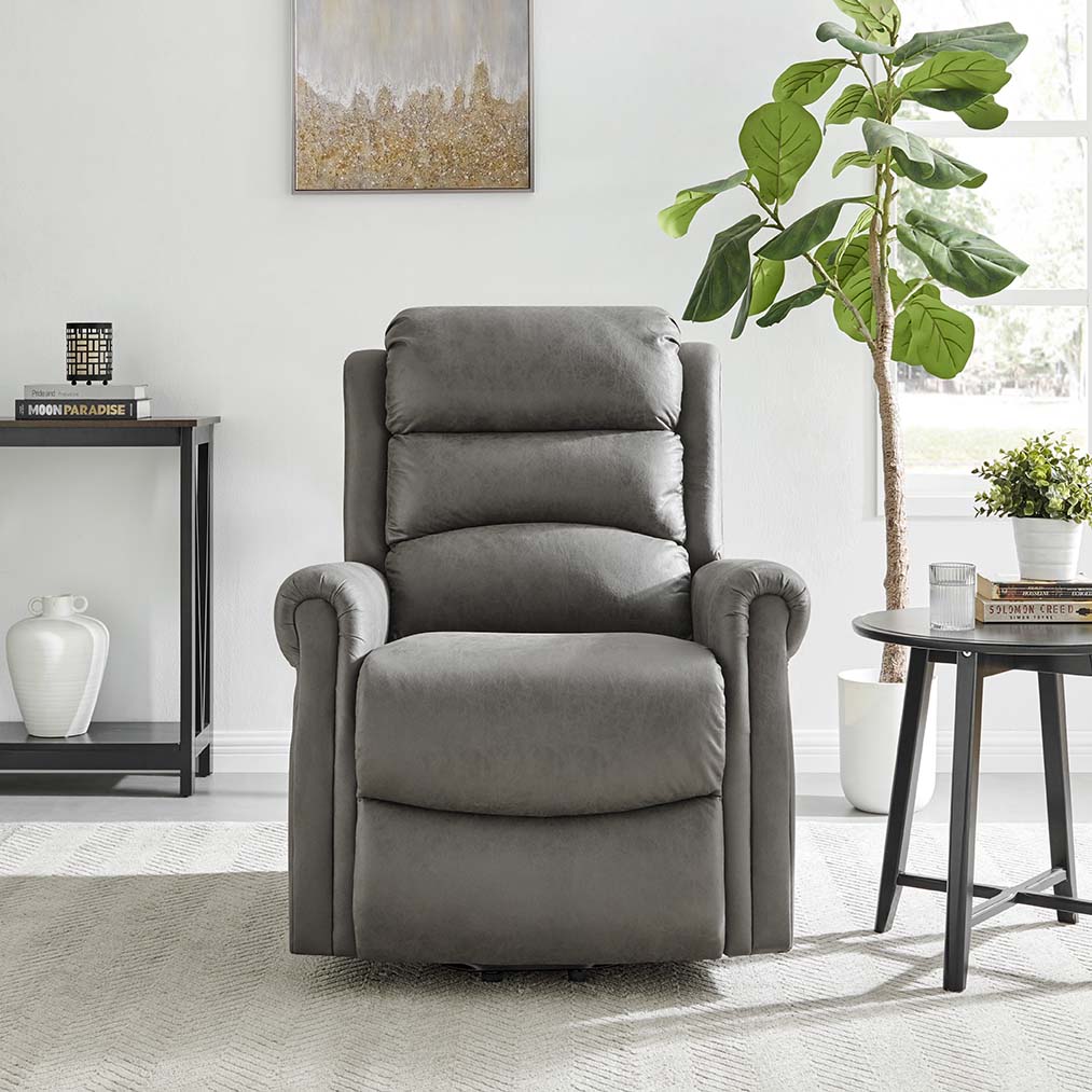 Willis Dual Motor Lift & Tilt Recliner Chair - Antique Grey