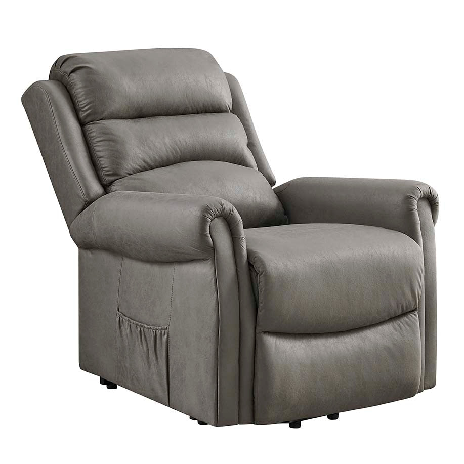 Willis Dual Motor Lift & Tilt Recliner Chair - Antique Grey