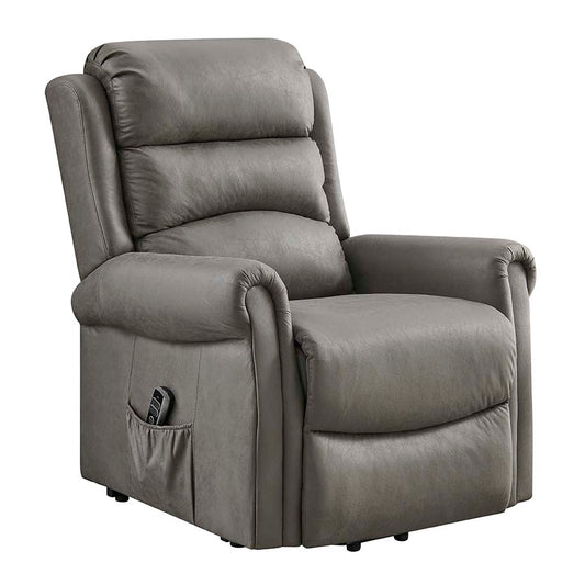 Willis Dual Motor Lift & Tilt Recliner Chair - Antique Grey