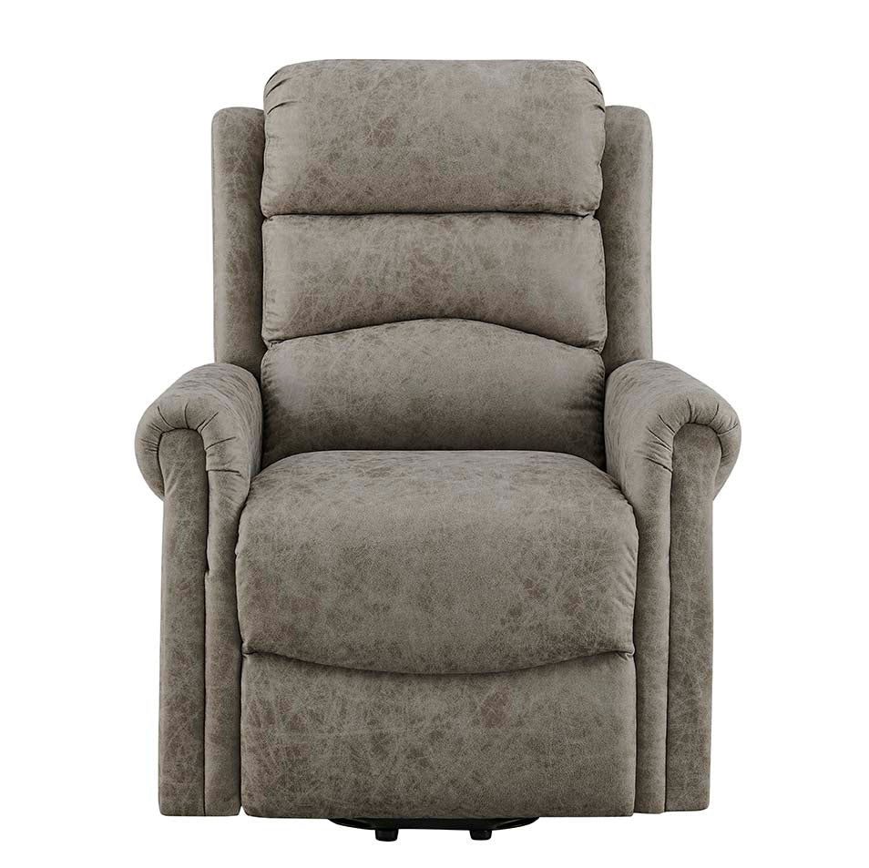 Willis Dual Motor Lift & Tilt Recliner Chair - Truffle