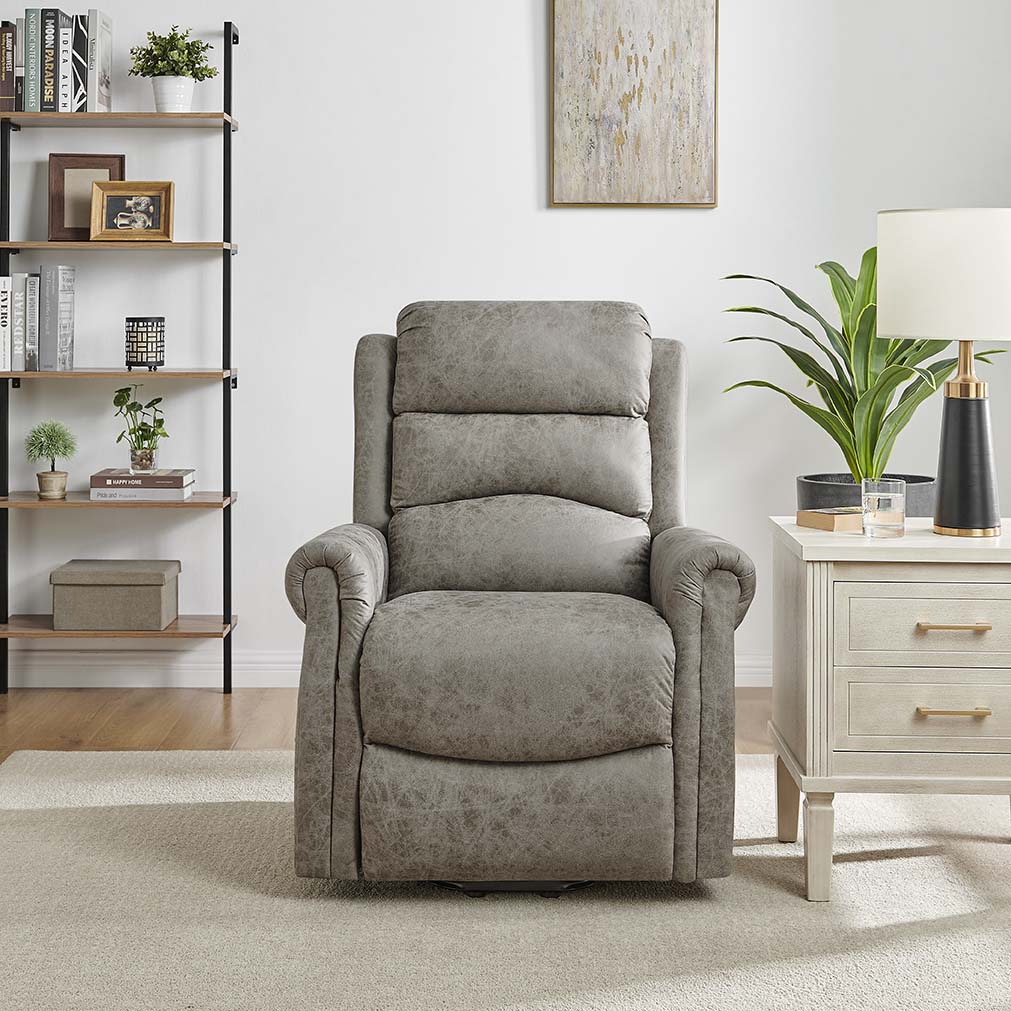 Willis Dual Motor Lift & Tilt Recliner Chair - Truffle