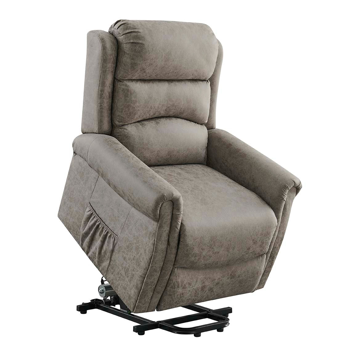 Willis Dual Motor Lift & Tilt Recliner Chair - Truffle