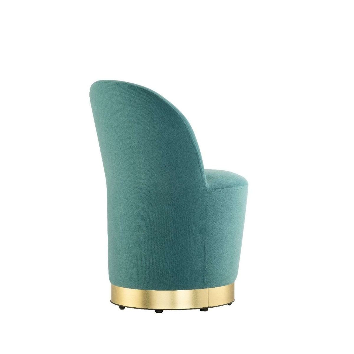 Audrey Teal Velvet Cocktail Chair