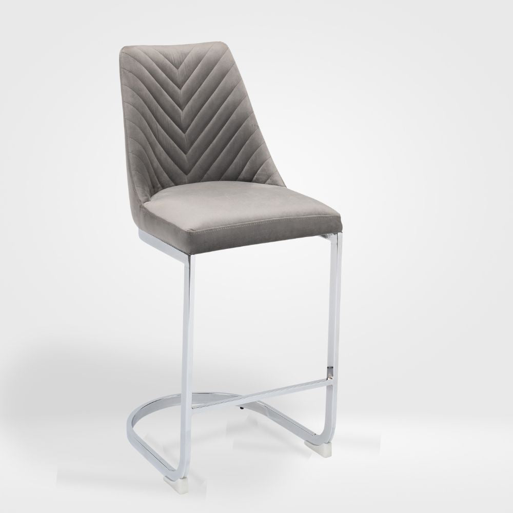 Wilton Breakfast Bar Stool - Grey (Set of 2)