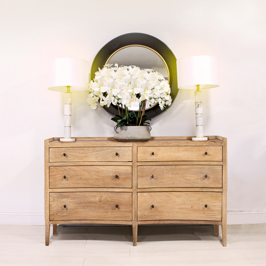 Jacob Chest of 6 Drawers - Natural Wash