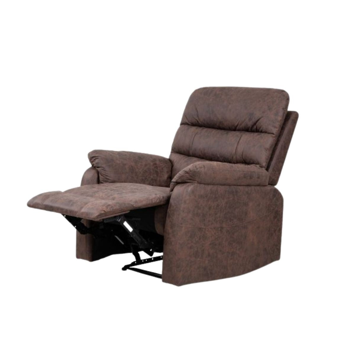 Taylor Recliner Chair - Leather Air - Antique Brown