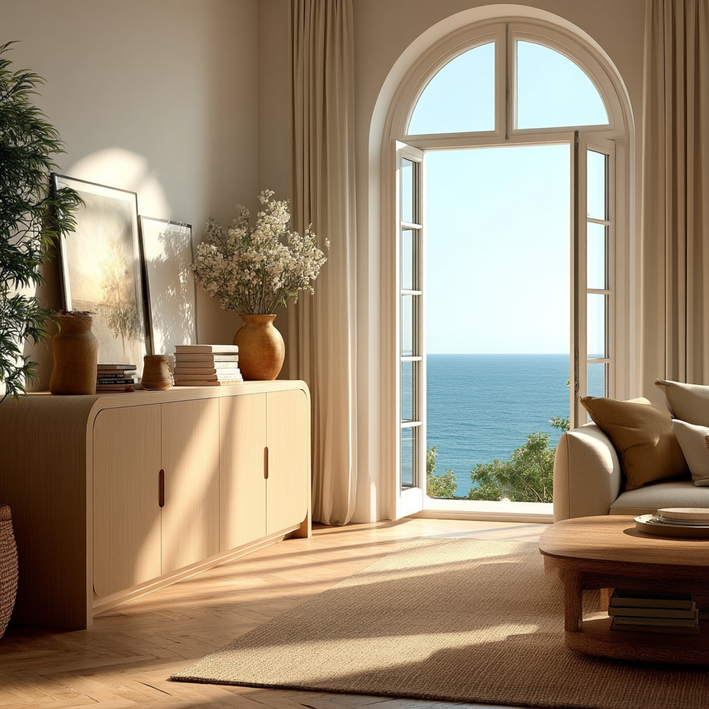 Cali 4 Door Sideboard