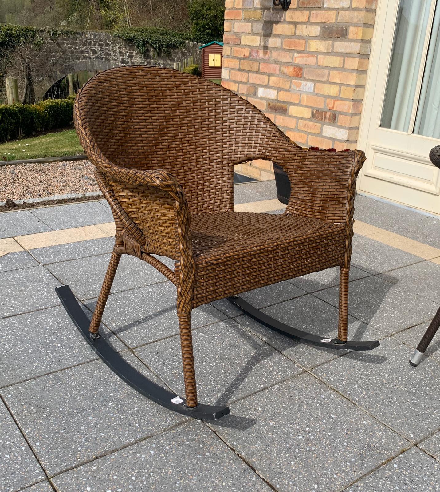 Rattan Rocking Chair