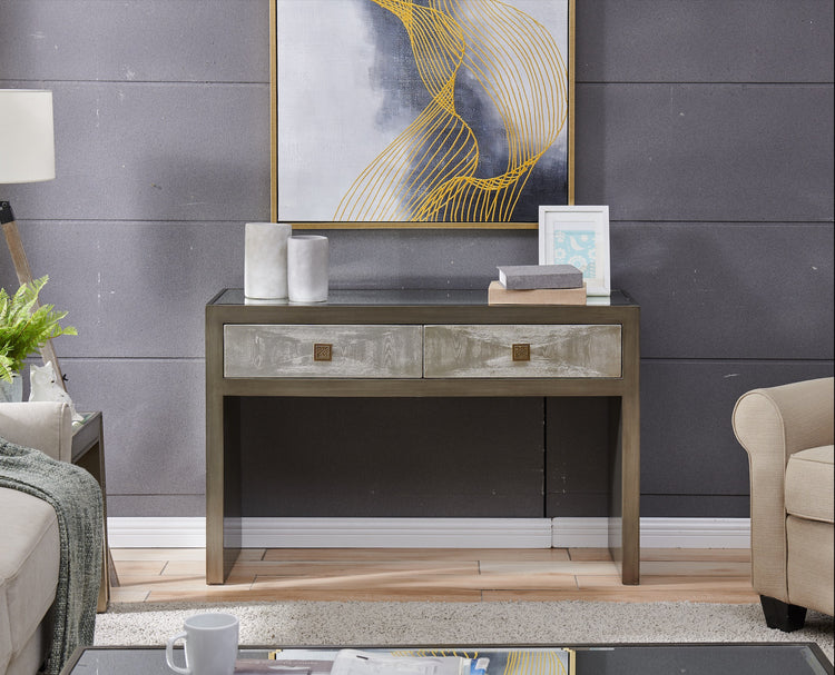 Nova Console Table & Mirror