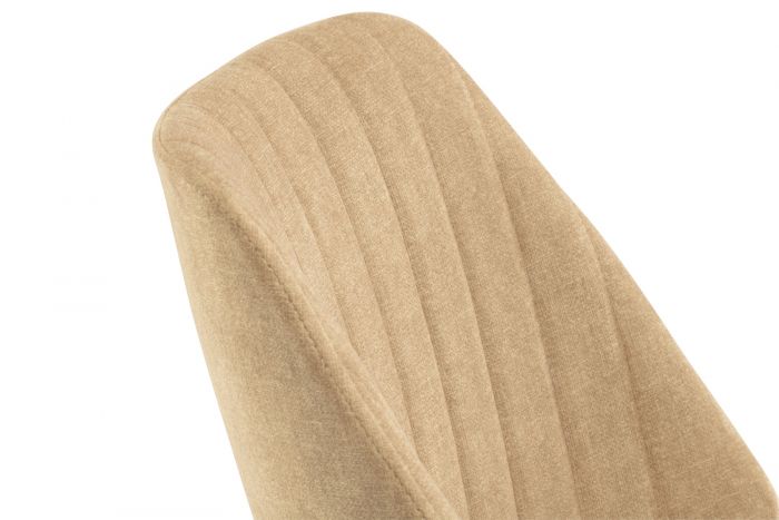 Hazal Dining Chair - Beige / Walnut (Set of 6)