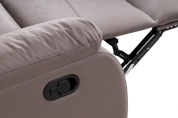 Crosby Corner Recliner Sofa - Left - Nutmeg