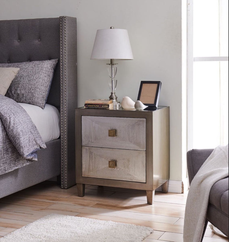 Nova 2 Drawer End Table