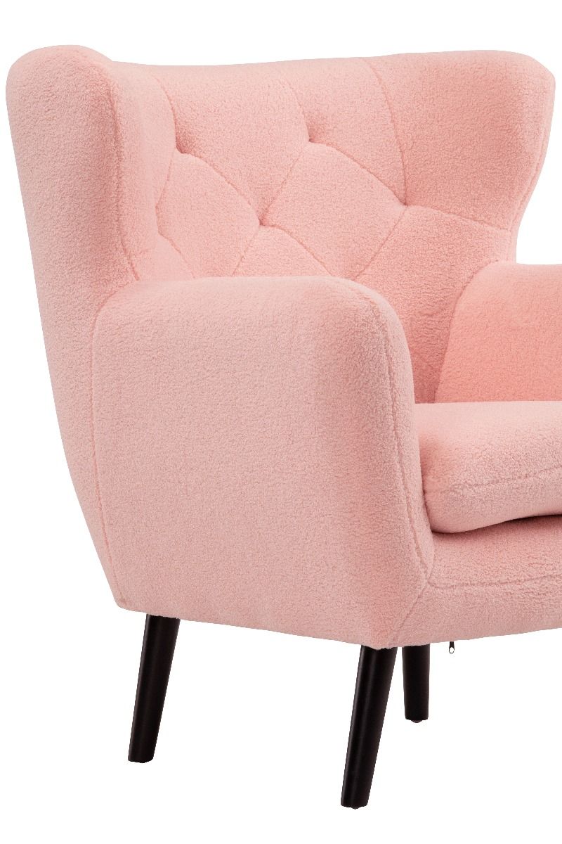 Yak Armchair - Pink Sheepskin
