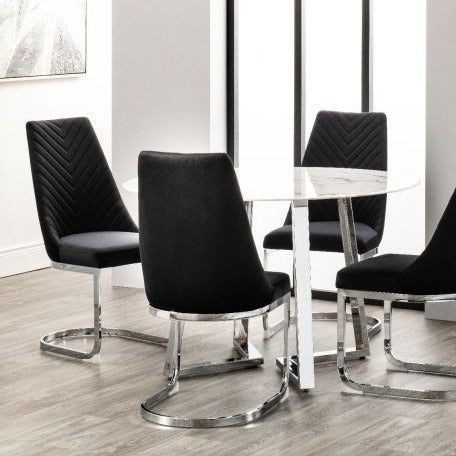 Wilton Dining Chair - Black (Set of 2)