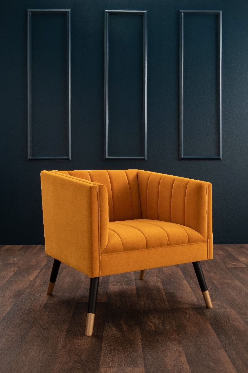 Jackson Armchair - Mustard