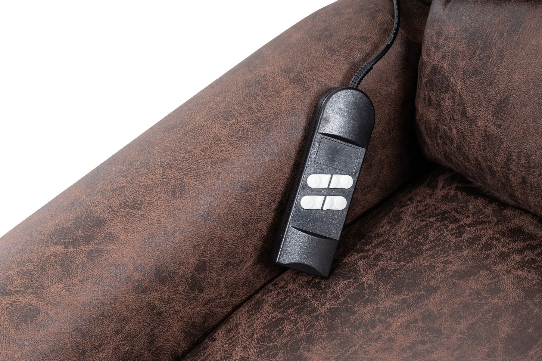 Willis Dual Motor Lift & Tilt Recliner Chair - Antique Brown