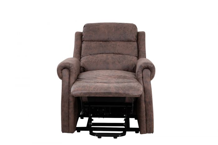 Willis Dual Motor Lift & Tilt Recliner Chair - Antique Brown