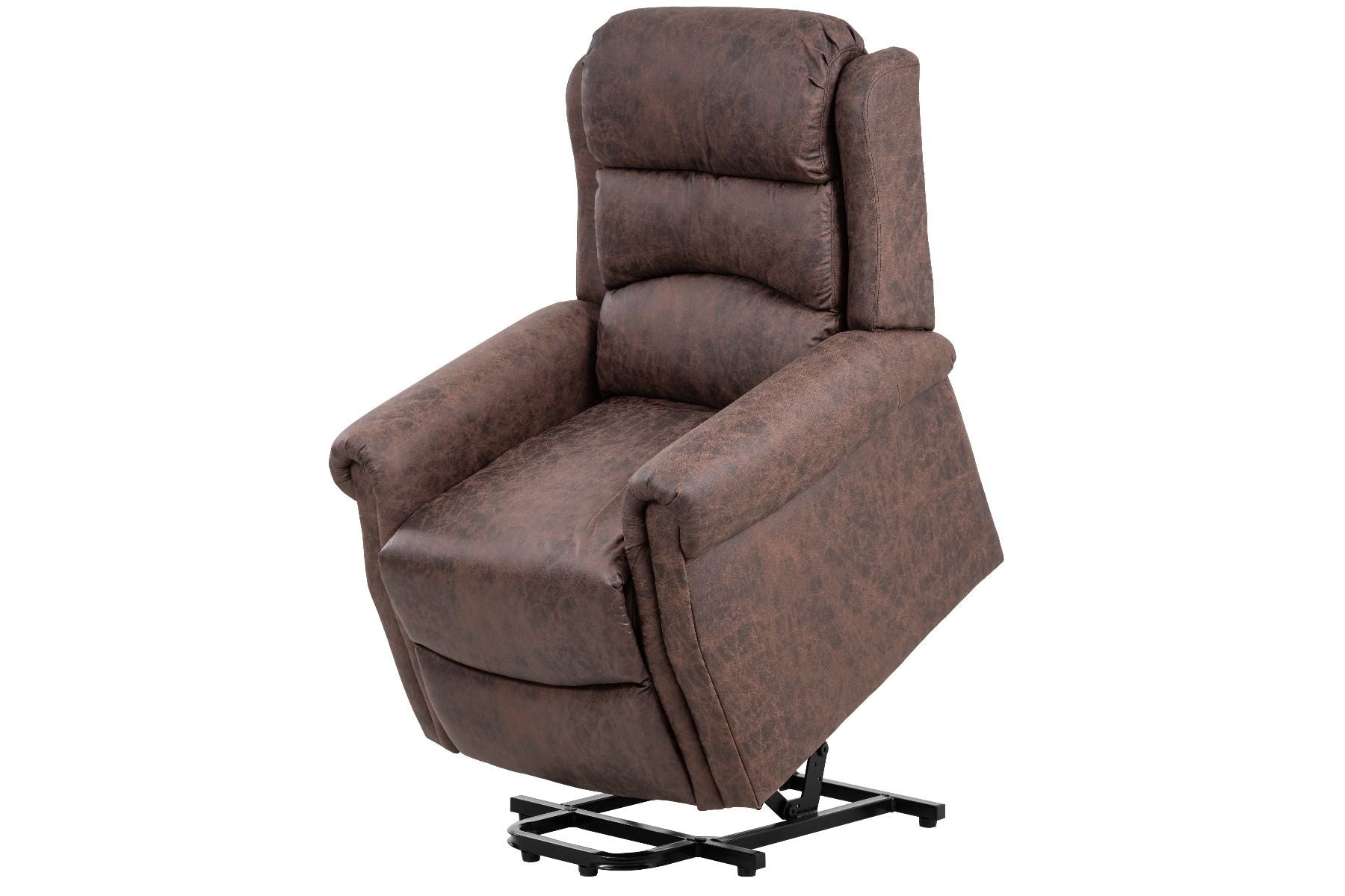 Willis Dual Motor Lift & Tilt Recliner Chair - Antique Brown