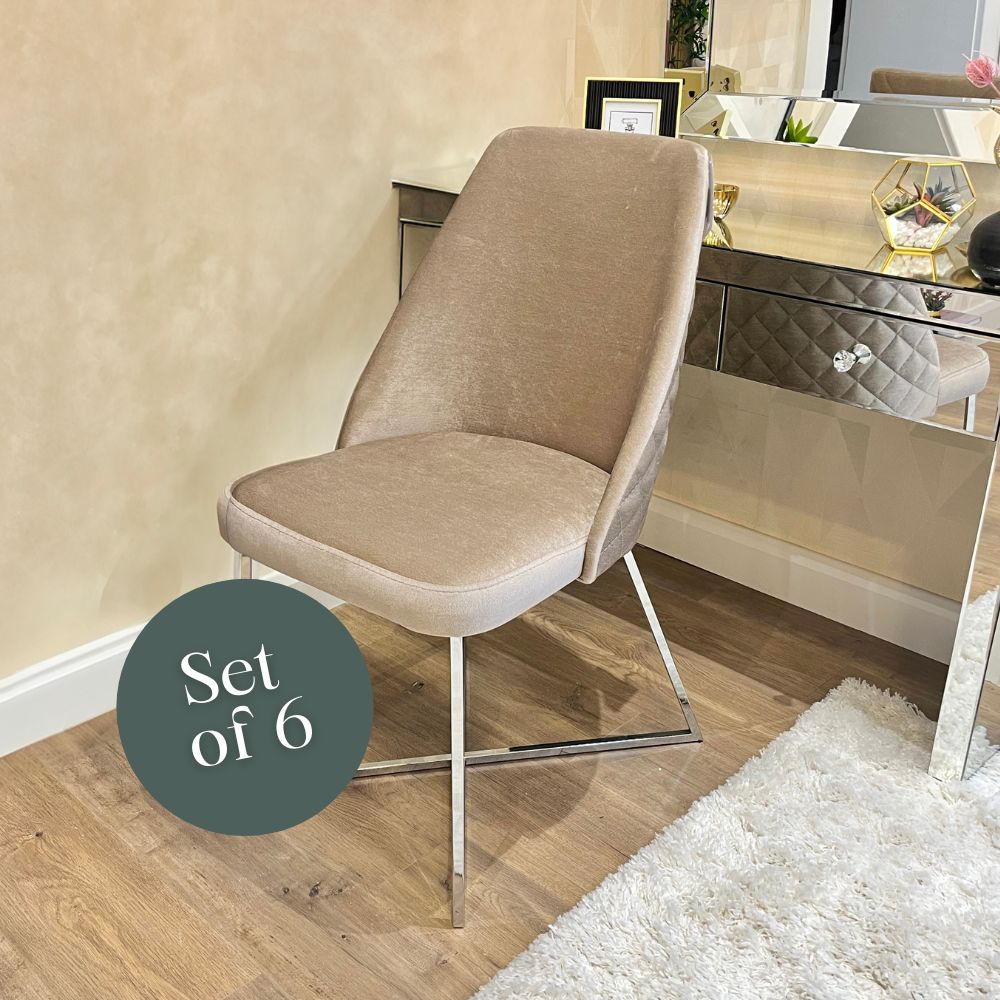 Vip Chair- Mink (Set of 6)