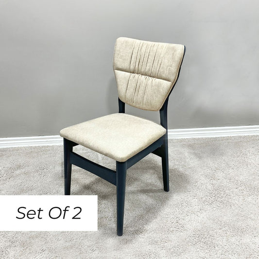 Dinamic Dining Chair - Cream / Beige  (Set of 2)