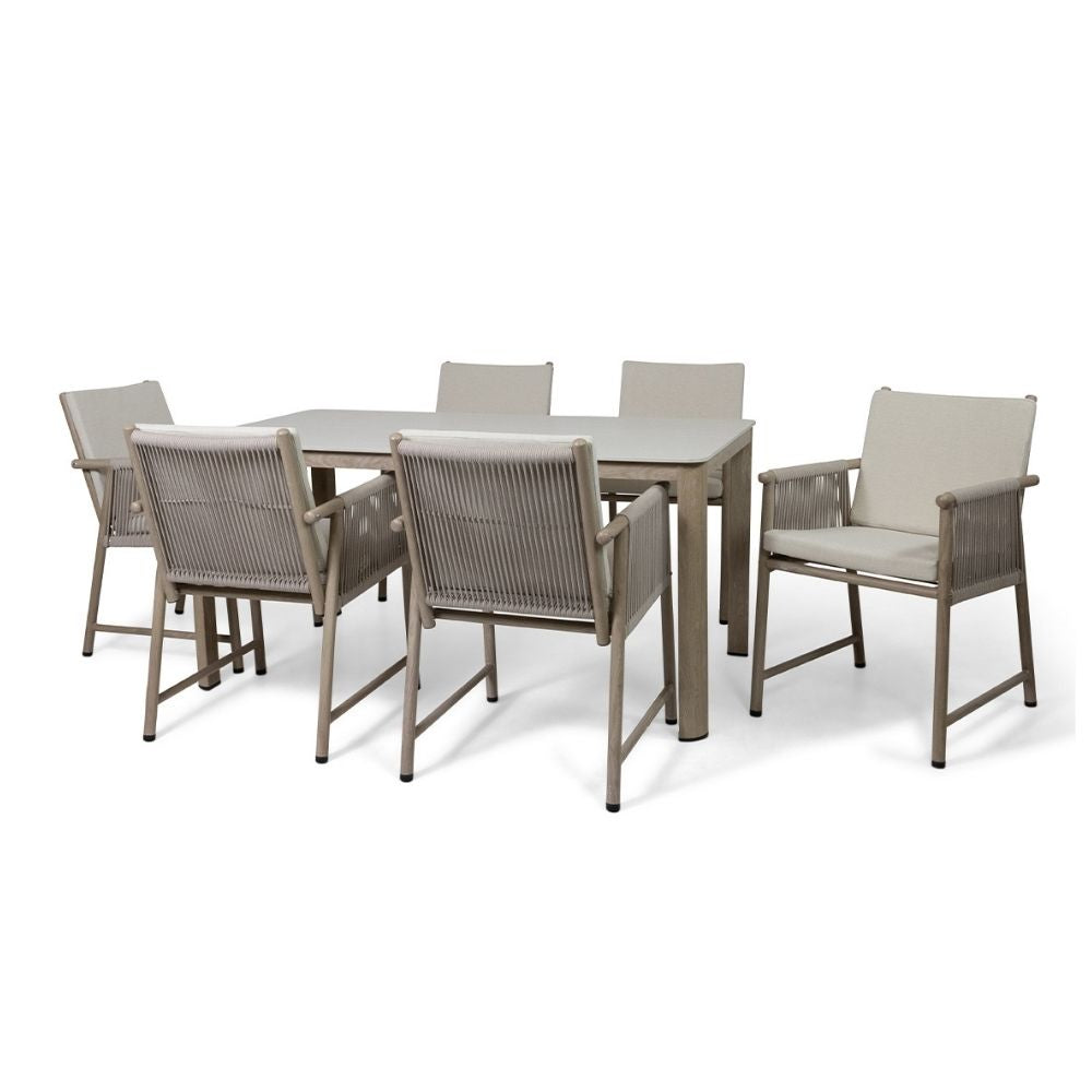 Heuston 7 Pc Outdoor Dining Set