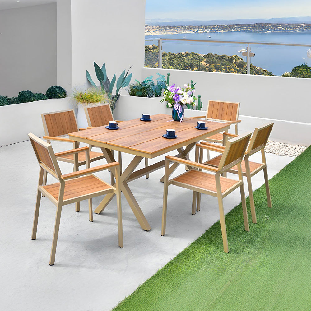 Darby 7 Pc Outdoor Dining Set