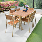 Darby 7 Pc Outdoor Dining Set