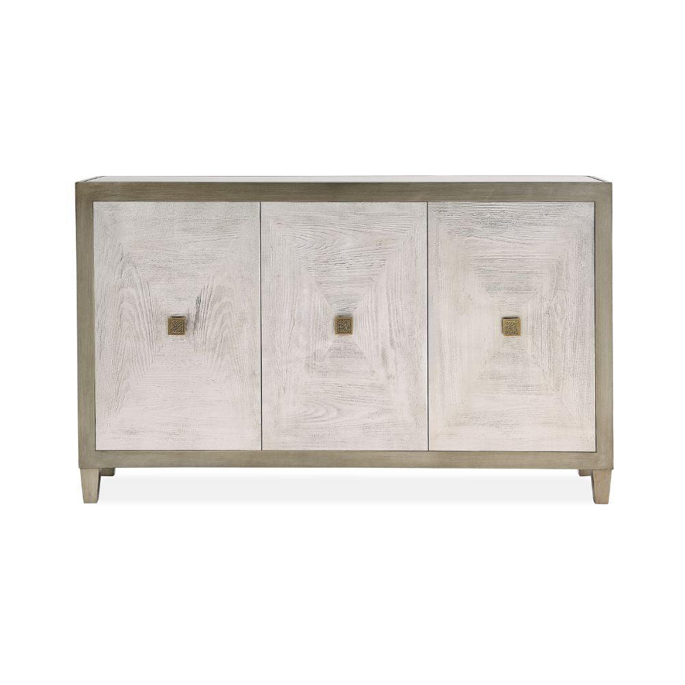 Nova 3 Door Silver Sideboard