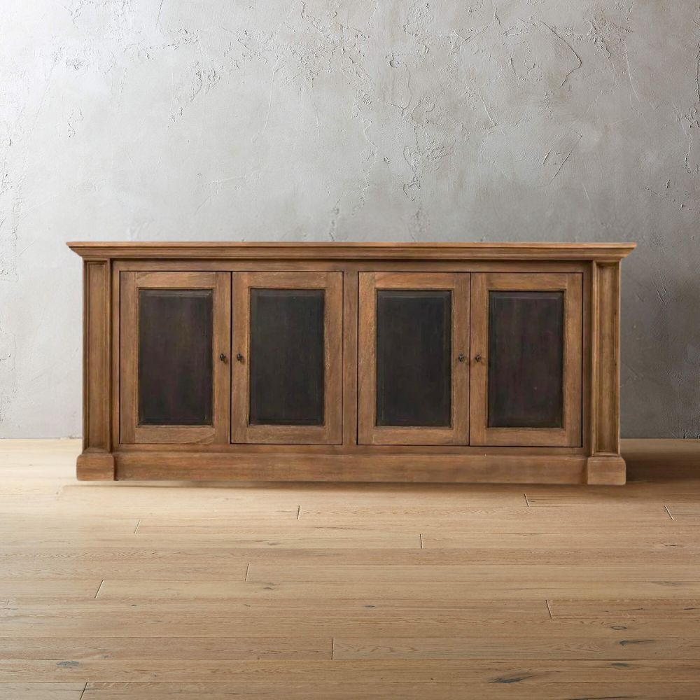 Harvard 4 Door Sideboard - Dark Bayur