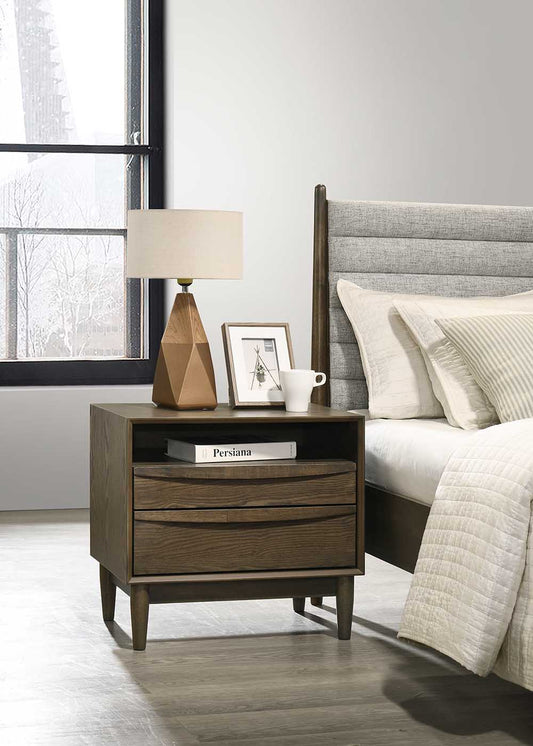 Oscar 2 Drawer End Table