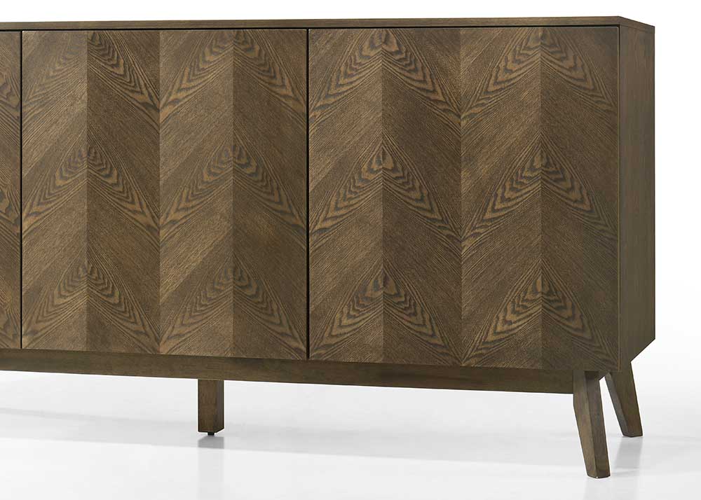 Alice 3 Door Sideboard in colour Wenge