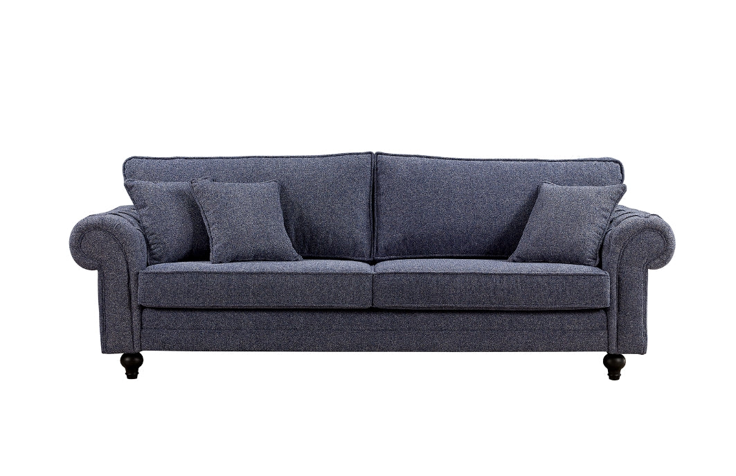 Chelsea Suite - (4 Seater & 3 Seater - Blue)