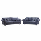 Chelsea Suite - (4 Seater & 3 Seater - Blue)