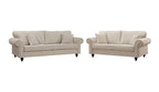 Chelsea Suite - (4 Seater & 3 Seater - Cream)
