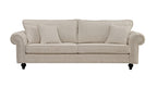 Chelsea Suite - (4 Seater & 3 Seater - Cream)