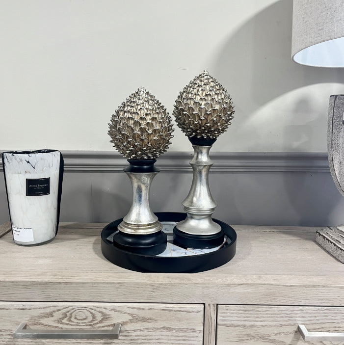 Artichoke Statues (Set of 2)