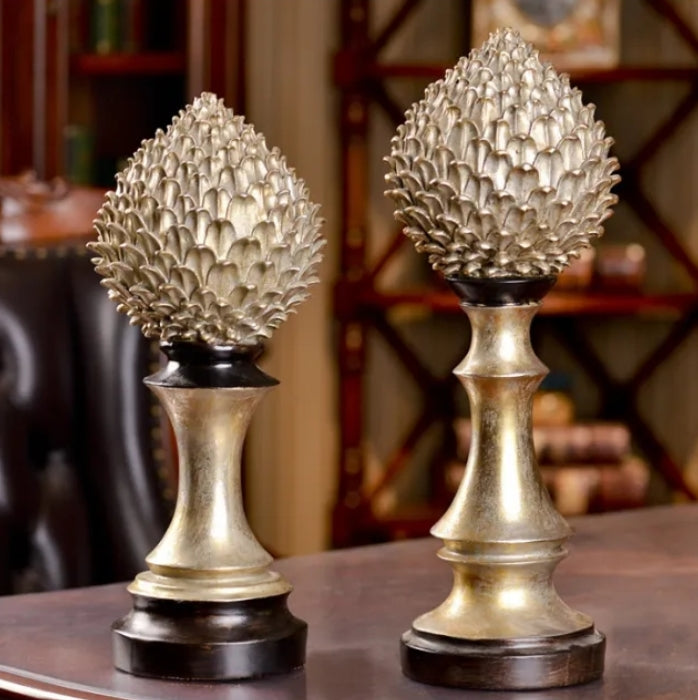 Artichoke Statues (Set of 2)